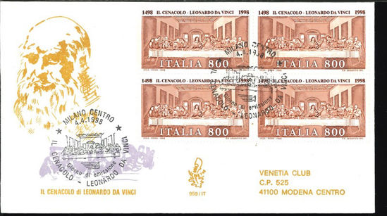 Immagine di 959IT - IL CENACOLO DI L. DA VINCI val. 1