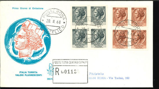 Immagine di 265it - ITALIA TURRITA 8 VAL. VAL 1