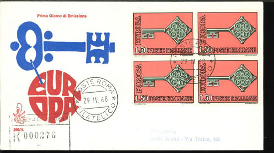 Immagine di 268it - EUROPA 1968 VAL 1