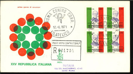 Immagine di 312it - 25° ANNIV.REPUBBLICA VAL 2