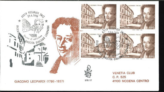 Immagine di 976it - 200° NASCITA LEOPARDI val. 1