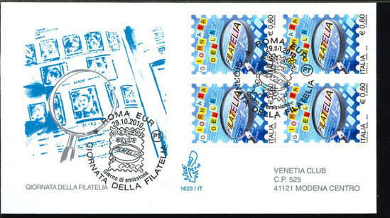 Immagine di 1623it - GIORNATA DELLA FILATELIA val.1