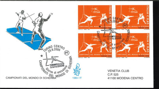 Immagine di 1383it - MONDIALI DI SCHERMA val.1