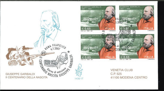 Immagine di 1430it - 200° NASCITA GARIBALDI val.1