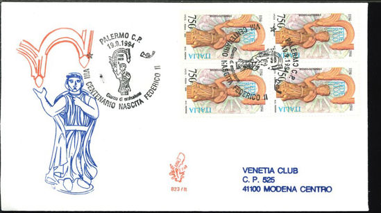 Immagine di 823it - FEDERICO II° val. 1