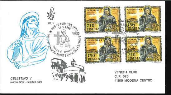 Immagine di 877it - PAPA CELESTINO V val. 1