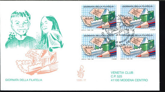 Immagine di 1228it - GIORNATA DELLA FILATELIA val.1
