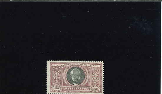 Immagine di 156 - MANZONI - IL POETA 5.00 VAL. 1