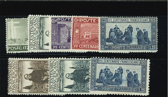 Immagine di 192 - .SAN FRANCESCO VII° CENTENARIO  VAL. 8