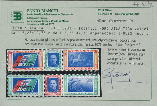 Immagine di 51 - TRITTICI CROCIERA NORD ATLANTICA  VAL. 2