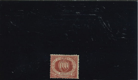 Immagine di 15 - STEMMA 15 c. carminio bruno VAL. 1