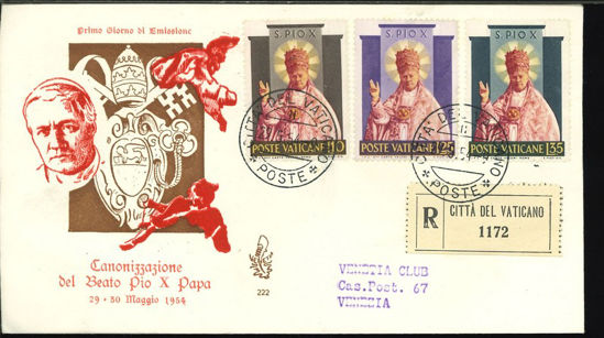 Immagine di 222 - SANTIFICAZIONE PAPA PIO X° VAL 1