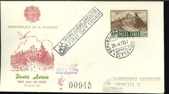 Immagine di 93 - P.A. £. 500 BRUNO val. 1