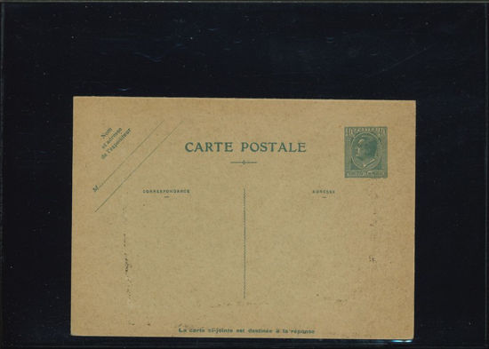 Immagine di 17 - CARTOLINA POSTALE 40 C + RISPOSTA