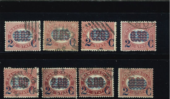 Immagine di 29 - .SERVIZIO SOPRASTAMPATI  VAL. 8