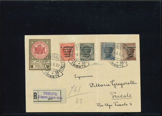 Immagine di 124 - CONGRESSO FILATELICO 0.15 VAL. 1