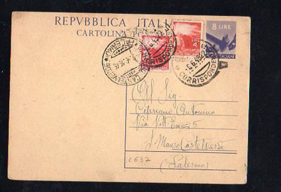 Immagine di 134 - CARTOLINA POSTALE -  C134