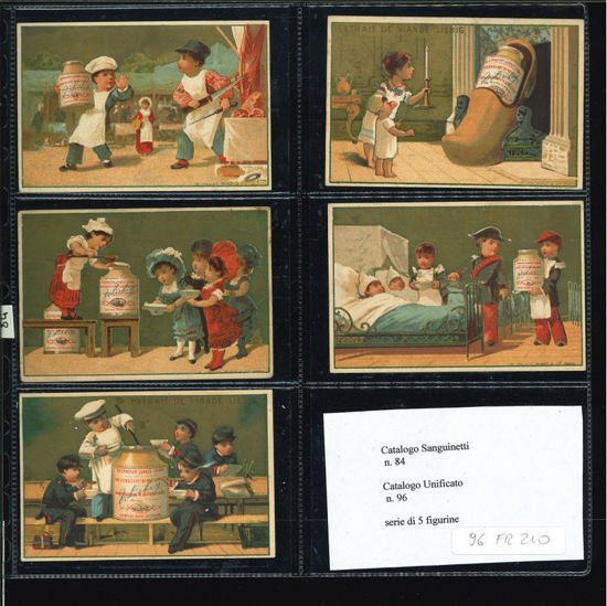 Immagine di 84 - CUOCHI BAMBINI (5 fig.)-FRANCESE