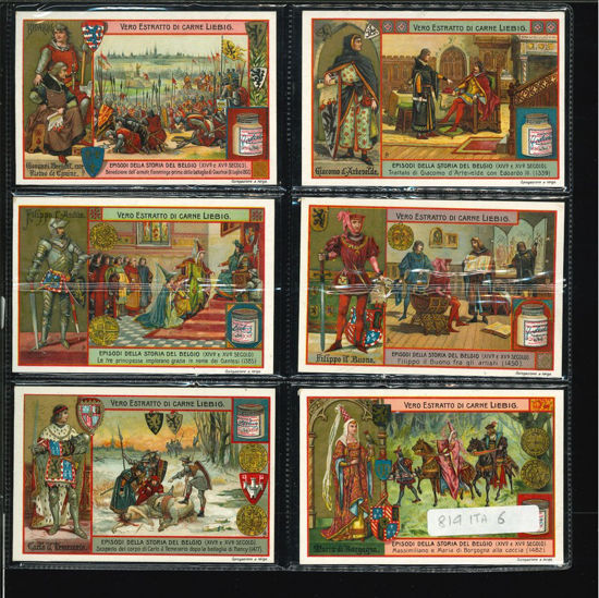 Immagine di 813 - EPISODI DELLA STORIA DEL BELGIO 1°-ITALIANA
