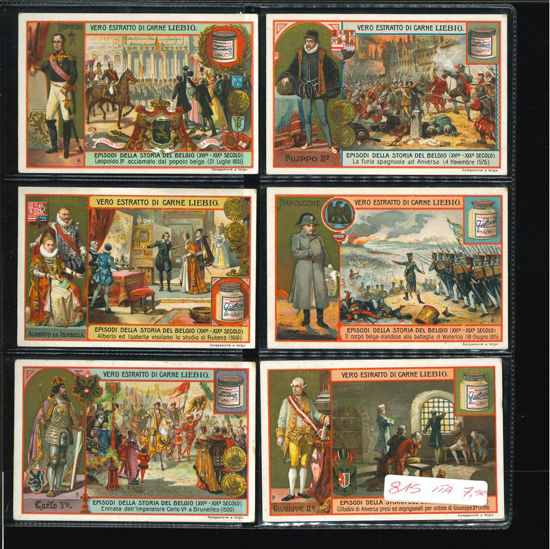 Immagine di 814 - EPISODI DELLA STORIA DEL BELGIO 2°-ITALIANA
