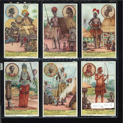 Immagine di 1626 - TRIBU' DEL CONGO BELGA (18 fig.) --BELGA