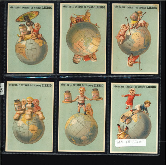 Immagine di 142 - GLOBI TERRACQUEI (fondo azzurro)-FRANCESE