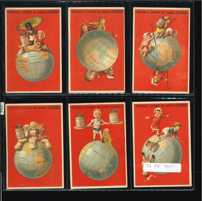 Immagine di 143 - GLOBI TERRACQUEI (fondo rosso)-FRANCESE