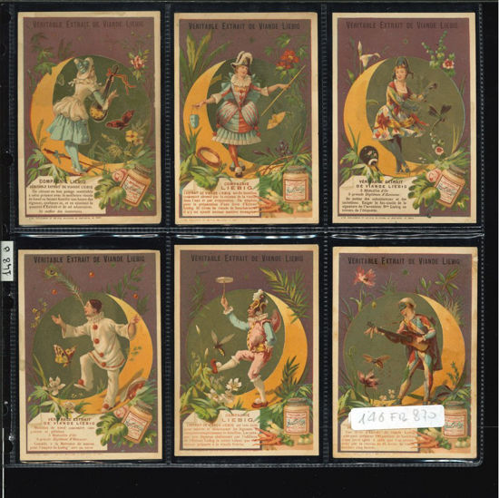 Immagine di 148b - MASCHERE IN QUARTI DI LUNA VIOLETTA-FRANCESE