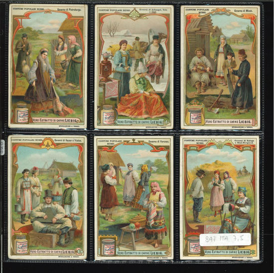 Immagine di 848 - COSTUMI POPOLARI RUSSI-ITALIANA