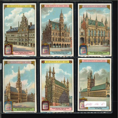 Immagine di 1170 - PALAZZI MUNICIP. CELEBRI DEL BELGIO-ITALIANA