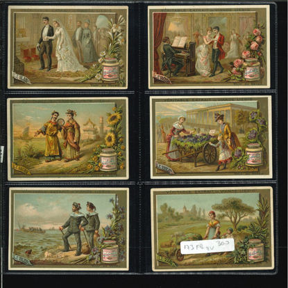 Immagine di 170 - COLORI 1° 7 figurine-FRANCESE