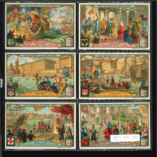 Immagine di 884 - CITTA' FIORENTI AL MEDIO EVO-ITALIANA