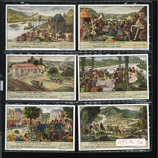 Immagine di 1550 - STORIA PROVINCIE: NAMOUR-BELGA