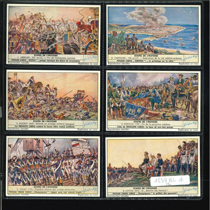 Immagine di 1554 - TAPPE DELLA STORIA 1° - (12 fig.)-BELGA