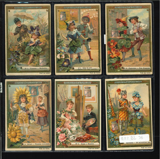 Immagine di 243 - LINGUAGGIO DEI FIORI 1°-BELGA