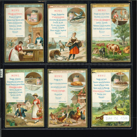 Immagine di 245 - MENUS DA PRANZO-BELGA