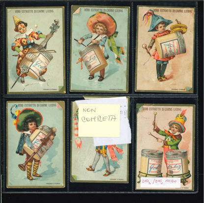 Immagine di 247 - MUSICANTI DAL CAPPELLONE-una mancante-ITALIANA