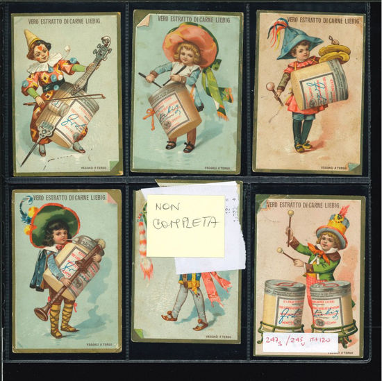 Immagine di 247 - MUSICANTI DAL CAPPELLONE-una mancante-ITALIANA