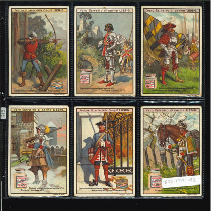 Immagine di 619 - COSTUMI MILITARI DIFFERENTI EPOCHE-ITALIANA