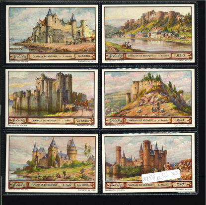Immagine di 1288 - CASTELLI DEL BELGIO (12 fig.) --BELGA