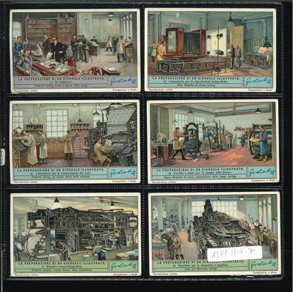 Immagine di 1294 - PREPARAZIONE GIORNALE ILLUSTRATO-ITALIANA