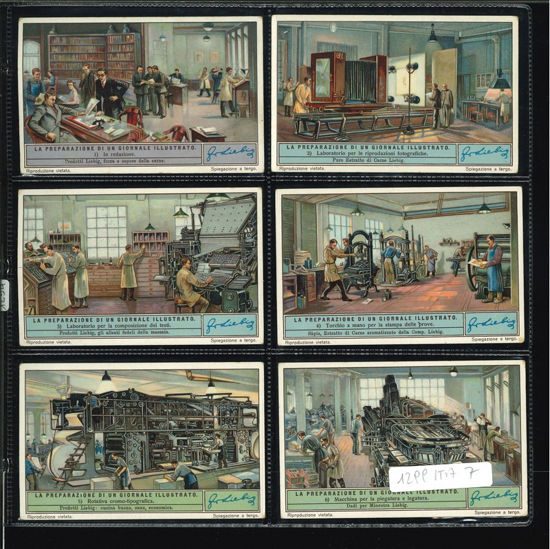 Immagine di 1294 - PREPARAZIONE GIORNALE ILLUSTRATO-ITALIANA