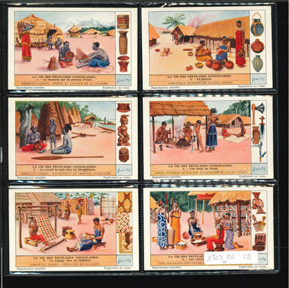 Immagine di 1304 - VITA POPOLAZIONI CONGOLESI (12 fig.)-BELGA