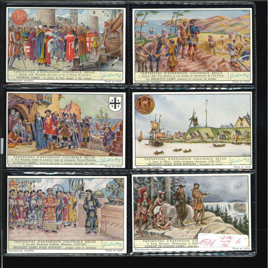 Immagine di 1578 - TENTATIVI ESP. COLON. BELGA (12 fig.)-BELGA