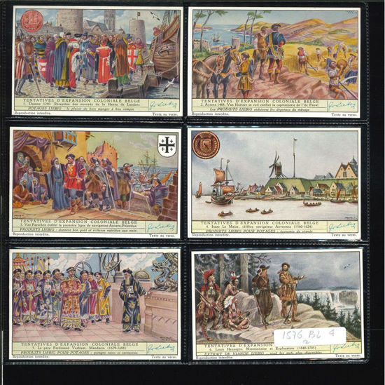 Immagine di 1578 - TENTATIVI ESP. COLON. BELGA (12 fig.)-BELGA