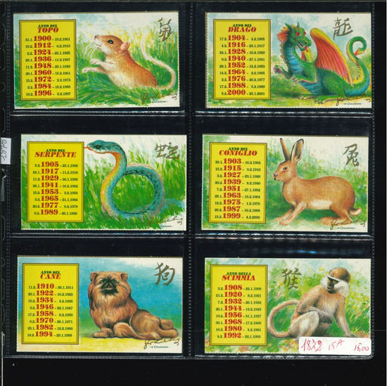 Immagine di 1875 - LO ZODIACO CINESE-ITALIANA