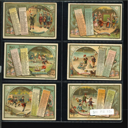 Immagine di 292 - CALENDARIO 4° (anno 1891)-FRANCESE