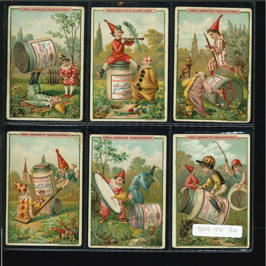 Immagine di 296 - CLOWNS BAMBINI SU VASI LIEBIG-TEDESCA