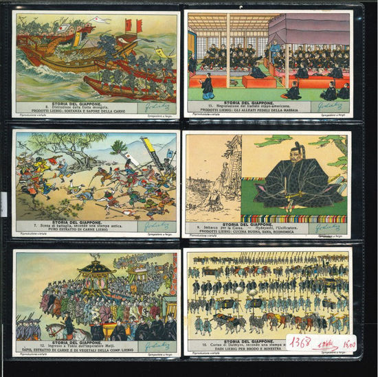 Immagine di 1377 - STORIA DEL GIAPPONE (12 fig.)-ITALIANA