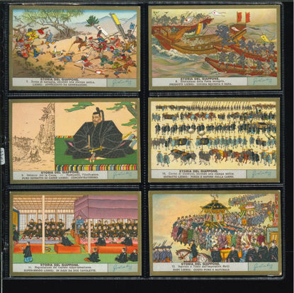 Immagine di 1377 - STORIA DEL GIAPPONE (12 fig.)-SVIZZERA